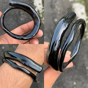 Gelang Akar Bahar Hitam Natural