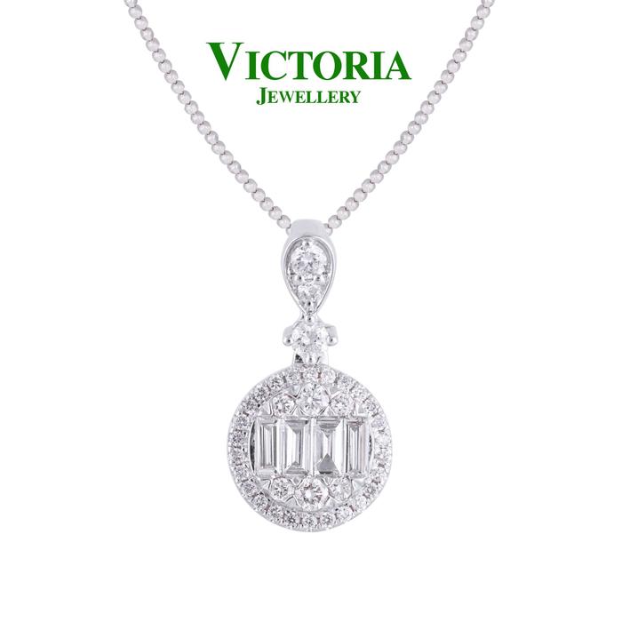 Gambar Liontin Berlian VPD646765 Victoria Jewellery dari Victoria Jewellery Online Kota Administrasi Jakarta Selatan Tokopedia