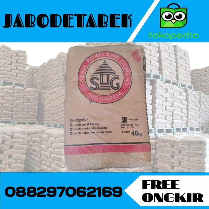 Gambar semen gresik 40kg 100 zak ( proyek ) dari Juragan Semen Kab. Tangerang Tokopedia