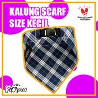 Gambar Kalung Anjing Kucing Scarf Bandana Collar S Navy Green Tartan Plaid dari Fooper Kota Administrasi Jakarta Barat 1 Tokopedia
