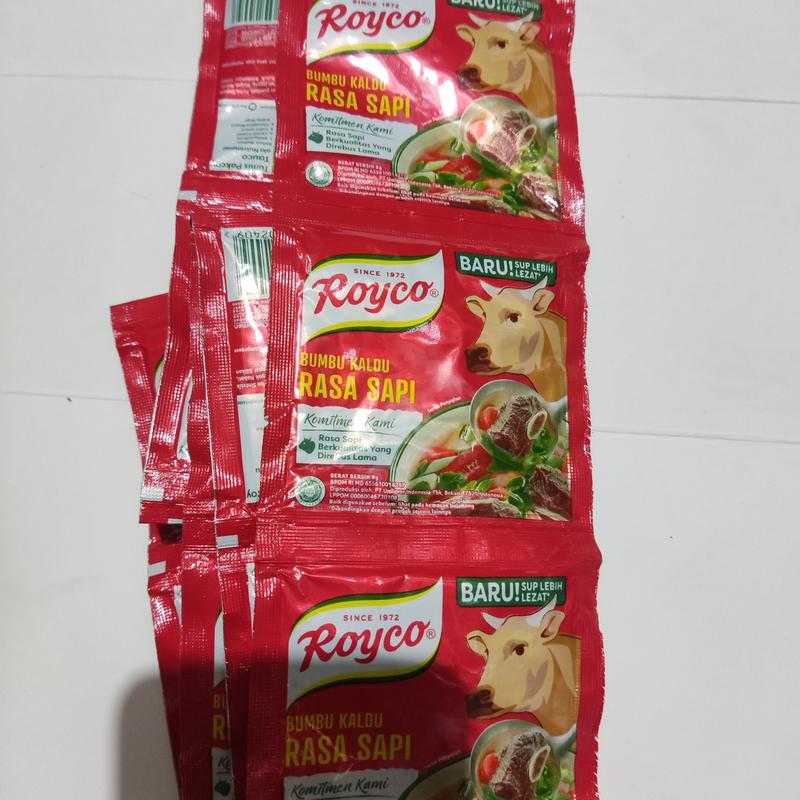 penyedap masakan Royco sapi renceng sachet - Shop | Tokopedia