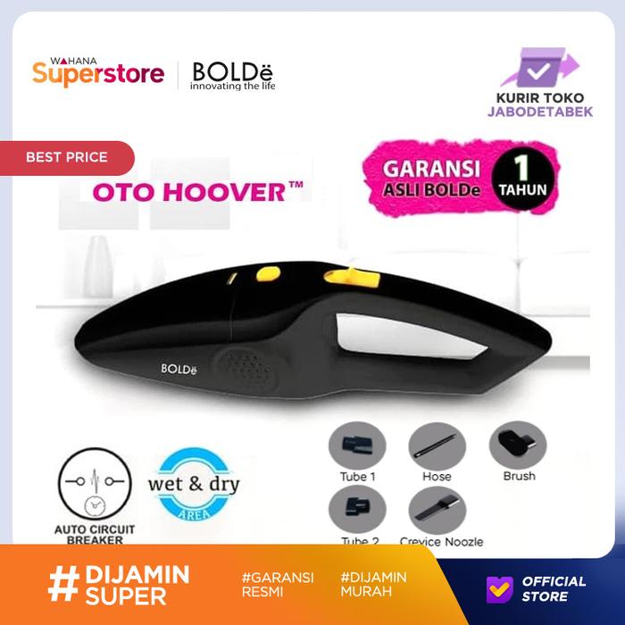 Jual BOLDe Oto Hoover Vacuum Cleaner DC Vacum Cleaner Mobil - Hitam