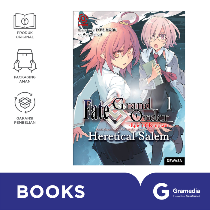 Gambar Fate/Grand Order : Epic of Remnant : Heretical Salem 01 dari Gramedia Kota Administrasi Jakarta Utara Tokopedia