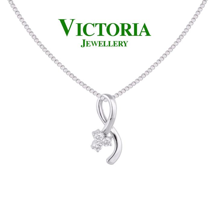 Gambar Liontin Berlian + kalung VPD636155 Victoria Jewellery dari Victoria Jewellery Online Kota Administrasi Jakarta Selatan Tokopedia