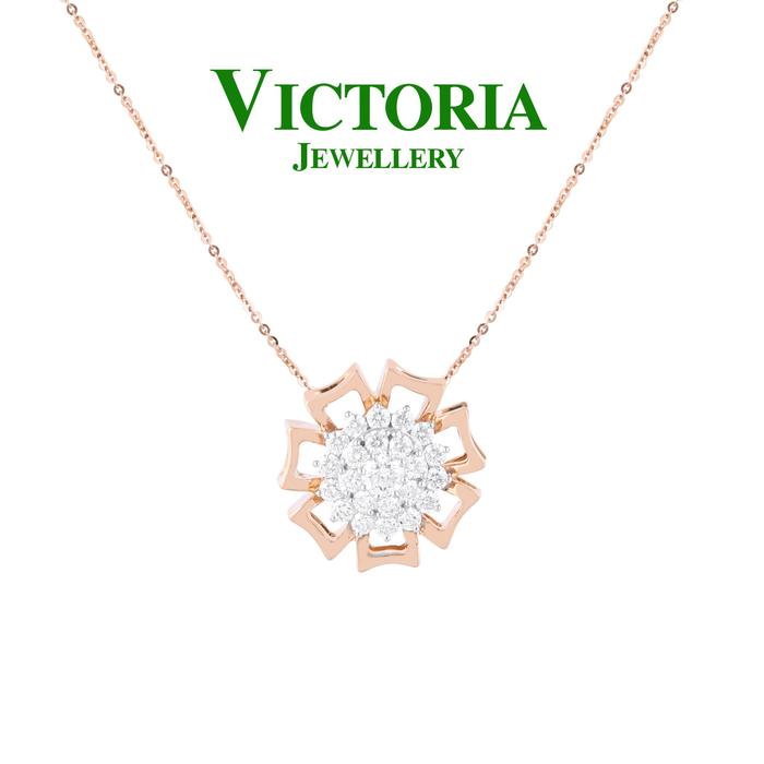 Gambar Liontin Berlian VPD644761 Victoria Jewellery dari Victoria Jewellery Online Kota Administrasi Jakarta Selatan Tokopedia