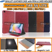 Gambar Samsung Galaxy Tab S6 Lite 2020 2022 Flip Cover Case Casing S Pen Slot - BLACK dari Maxxi Computer Kota Administrasi Jakarta Pusat 1 Tokopedia