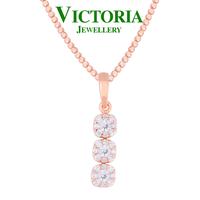Gambar Liontin Berlian Trilogi VPD636223 Victoria Jewellery - Putih dari Victoria Jewellery Online Kota Administrasi Jakarta Selatan 1 Tokopedia