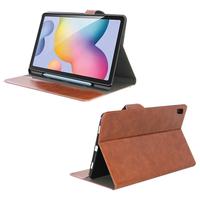 Gambar Samsung Galaxy Tab S6 Lite 2020 2022 Flip Cover Case Casing S Pen Slot - BLACK dari Maxxi Computer Kota Administrasi Jakarta Pusat 5 Tokopedia