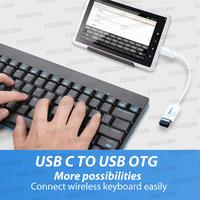 Gambar Kabel Adapter OTG USB 3.1 Type-C to USB 3.0 Female 15cm BF-H389 BAFO dari Edgecom Kota Administrasi Jakarta Pusat 2 Tokopedia