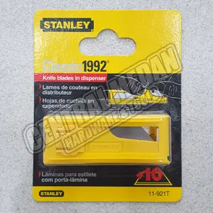 ISI PISAU SILET T TYPE STANLEY 11-921 CLASSIC 1992 BLADE REFILL 10 PCS