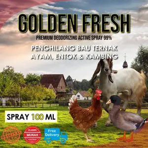SEMPROTAN PENGHILANG BAU KOTORAN AYAM ENTOK BEBEK KAMBING 100 ML MURAH