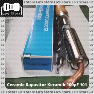 Alat Solder Besar Gagang Kayu 100W 150W 200W 300W Patri Watt Bagus