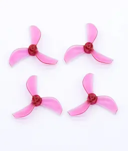 NewBeeDrone AZI 31mm 3-Blade (2CW+2CCW) 1mm Shaft Micro Propeller-Purp