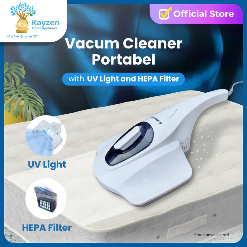 Kayzen UV Vacuum Cleaner Mesin Penghisap Tungau HEPAFILTER - Shop ...
