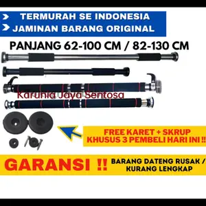 Pull up bar tiang pull up door chinning bar PREMIUM QUALITY GARANSI