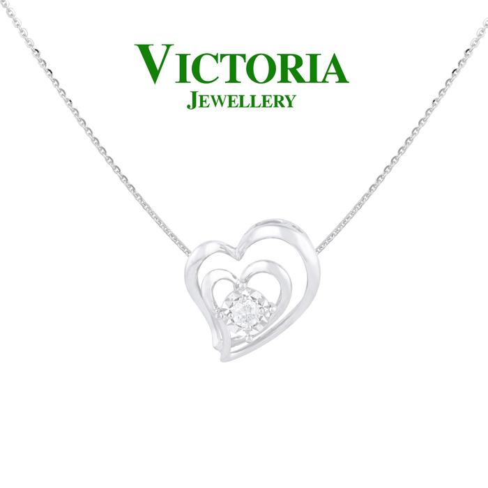 Gambar Liontin Berlian VPD603669 Victoria Jewellery dari Victoria Jewellery Online Kota Administrasi Jakarta Selatan Tokopedia