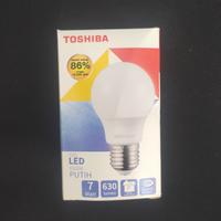 Gambar LED Toshiba 7 watt / toshiba led bulb 7w putih 6500k dari BestBright Store Kota Administrasi Jakarta Pusat 1 Tokopedia