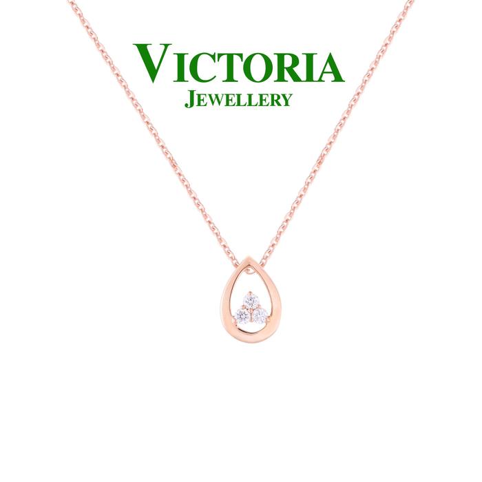 Gambar Liontin Berlian VPD605052 Victoria Jewerelly dari Victoria Jewellery Online Kota Administrasi Jakarta Selatan Tokopedia