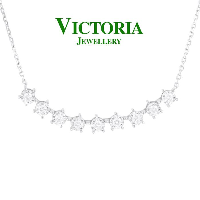 Gambar Liontin Berlian + Kalung VNK804851 Victoria Jewellery dari Victoria Jewellery Online Kota Administrasi Jakarta Selatan Tokopedia