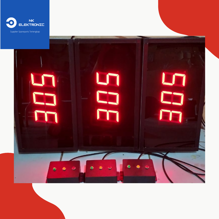 Jual Display Counter 3 Digit 3 Inch Setting Push Button Up,Down,Reset ...