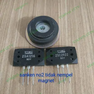 Transistor Sanken 5dy A1216 C2922 Tidak nempel magnet