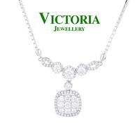 Gambar Liontin Berlian + Kalung VNK820868 Victoria Jewellery dari Victoria Jewellery Online Kota Administrasi Jakarta Selatan 1 Tokopedia