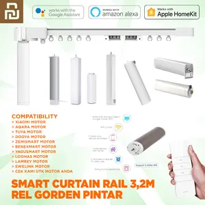 SMART Curtain Rail for Smart Curtain Motor ( Rel Gorden ) 3,2m
