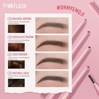 Gambar PINKFLASH #OhMySeries Eyebrow Pencil + Mascara Special Bundle Set - Natural Brown dari PINKFLASH STORE Kab. Tangerang 2 Tokopedia