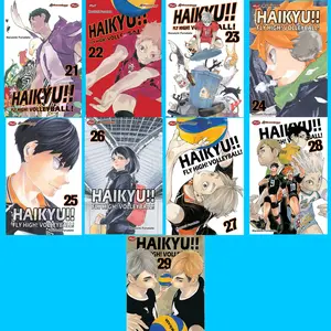 Seri Komik Manga Haikyu!! Fly High! Valleyball! Vol 21-29
