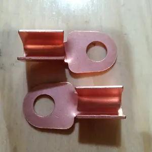 2pc nepel skun klem terminal tembaga kabel aki M10 baut 14