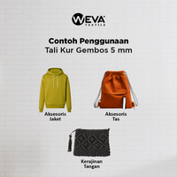 Gambar Tali Kur Gembos (52m) - perPack 180grm - B1500 dari Weva Textile Kota Surabaya 5 Tokopedia