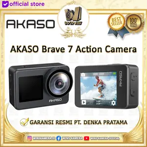 AKASO Brave 7 Action Camera Underwater IPX8 4K 30FPS 20MP