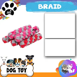 Mainan Gigit Anjing " ROPE TALI KEPANG SMALL " Sikat Gigi Anjing