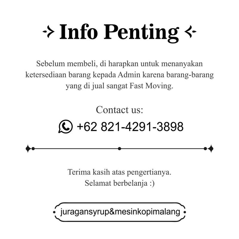 Denali Flavoured Syrup (Mojito Mint) 750 ml | Jual Denali di Malang 1