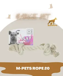 M-Pets Rope 20 Dog Toy / Mainan Gigit untuk Anjing Tali Tambang 20cm