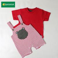 Gambar BANANA Jumper Setelan Bayi Laki - Laki Garis Bordir Kantong - Merah, S dari BANANA Official Store Kota Administrasi Jakarta Timur 5 Tokopedia