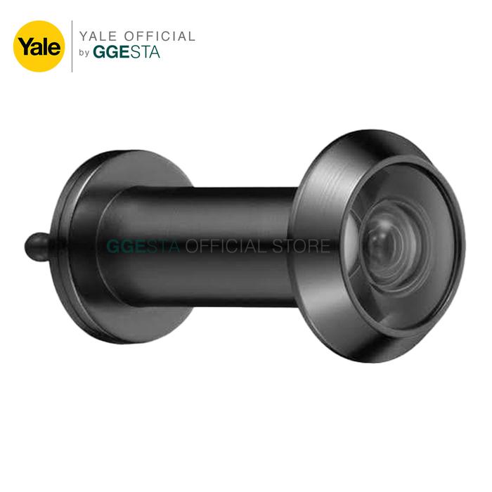 Gambar YALE Lubang Intip Pintu YGH6405BK Hitam – Door Viewer Sudut Pandang 180° Anti Buram dari GGEsta Indonesia Kota Administrasi Jakarta Barat Tokopedia