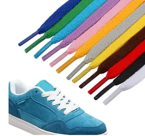 Sepasang Tali Sepatu Gepeng Tali Sneakers Gepeng Murah Shoelaces NJ179