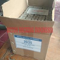 Gambar Beton Decking siap pakai 20/25mm 2cm 2.5cm - Tahu beton box isi 300pcs dari BETON DECKING INDONESIA Kota Bekasi 2 Tokopedia