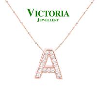 Gambar Liontin Berlian Inisia A / Liontin Huruf A Victoria Jewellery Wanita - White Gold dari Victoria Jewellery Online Kota Administrasi Jakarta Selatan 1 Tokopedia