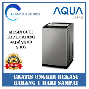 AQUA MESIN CUCI TOP LOADING AQW 99 DD / AQW 99 DD / 9KG