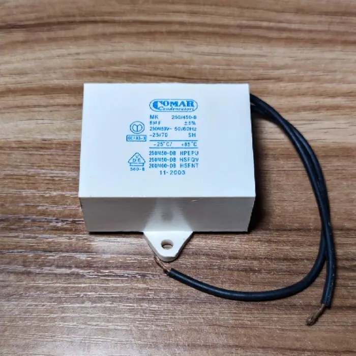 Gambar Kapasitor 10UF / Condensator 10 UF - 450V / Kapasitor Dianmo / Pompa - UF 8 dari Mentari Jaya Jahit Kota Administrasi Jakarta Barat 5 Tokopedia