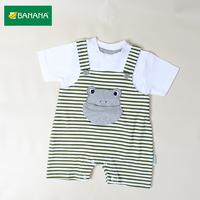 Gambar BANANA Jumper Setelan Bayi Laki - Laki Garis Bordir Kantong - Merah, S dari BANANA Official Store Kota Administrasi Jakarta Timur 3 Tokopedia