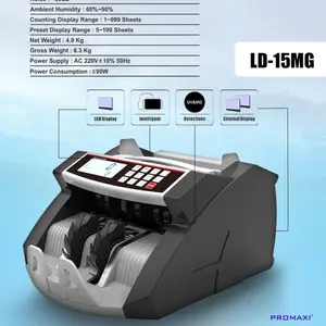 PROMAXI LD-15MG MESIN HITUNG UANG ALAT PENGHITUNG UANG MONEY COUNTER
