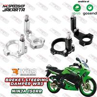 Gambar Braket Damper WR3 Stabilizer Stang Dumper APEX PRO / APEX NINJA 150 RR - APEX SILVER, BLACK dari Arcspeedshop Jakarta Kota Administrasi Jakarta Pusat 3 Tokopedia