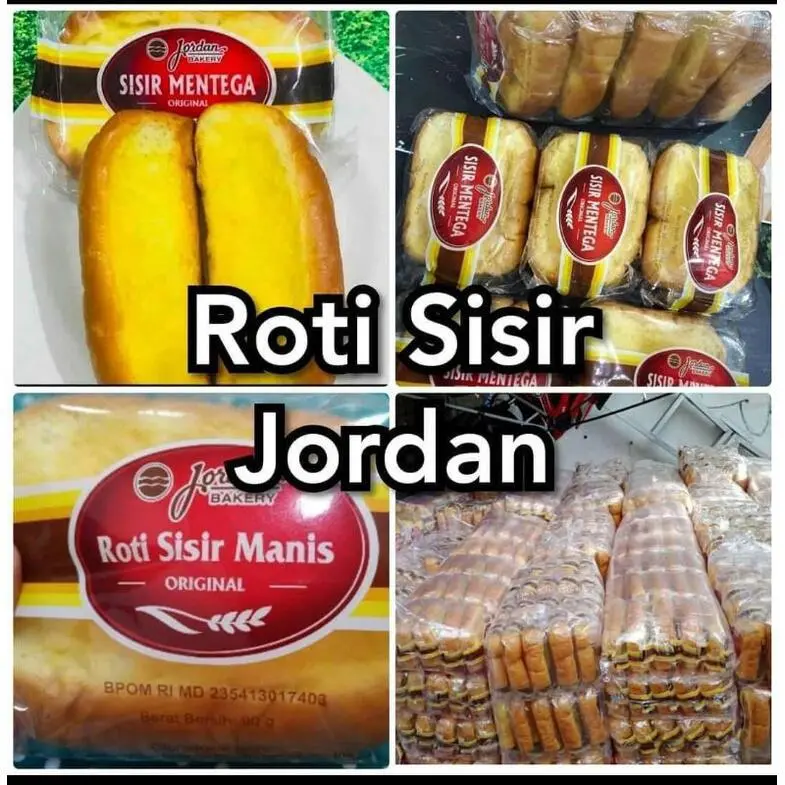 Roti Sisir Jordan Mentega SATUAN