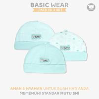 Gambar FLUFFY Topi Emen HIJAU (Isi 3 Pcs) TPE HJU NB dari Fluffy Baby Store Kota Administrasi Jakarta Timur 1 Tokopedia