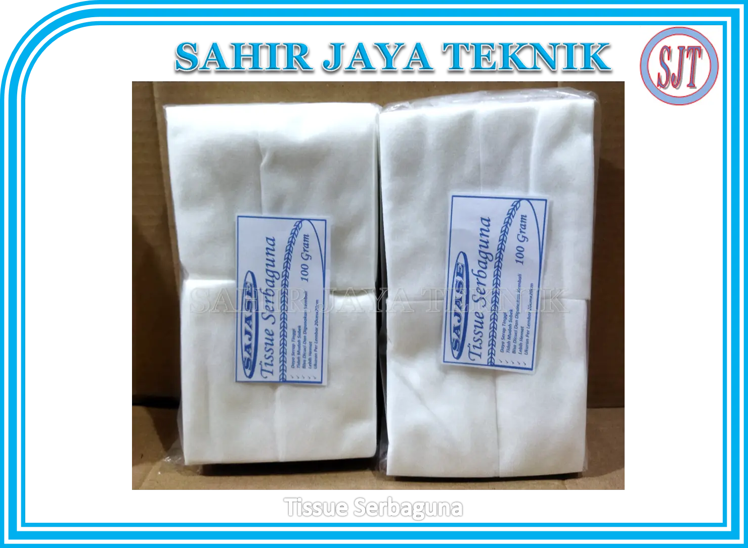 Tissue Serbaguna Tisue Kompor Tisu Ajaib Tisu Kompor Kemasan 100 gram