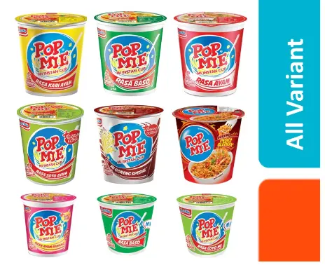 Pop Mie Kuah Dan Goreng All Variant Aneka Rasa
