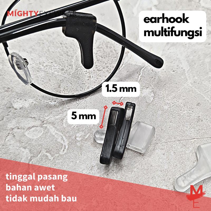 EAR HOOK karet kacamata / pengait kacamata / anti slip kacamata 1